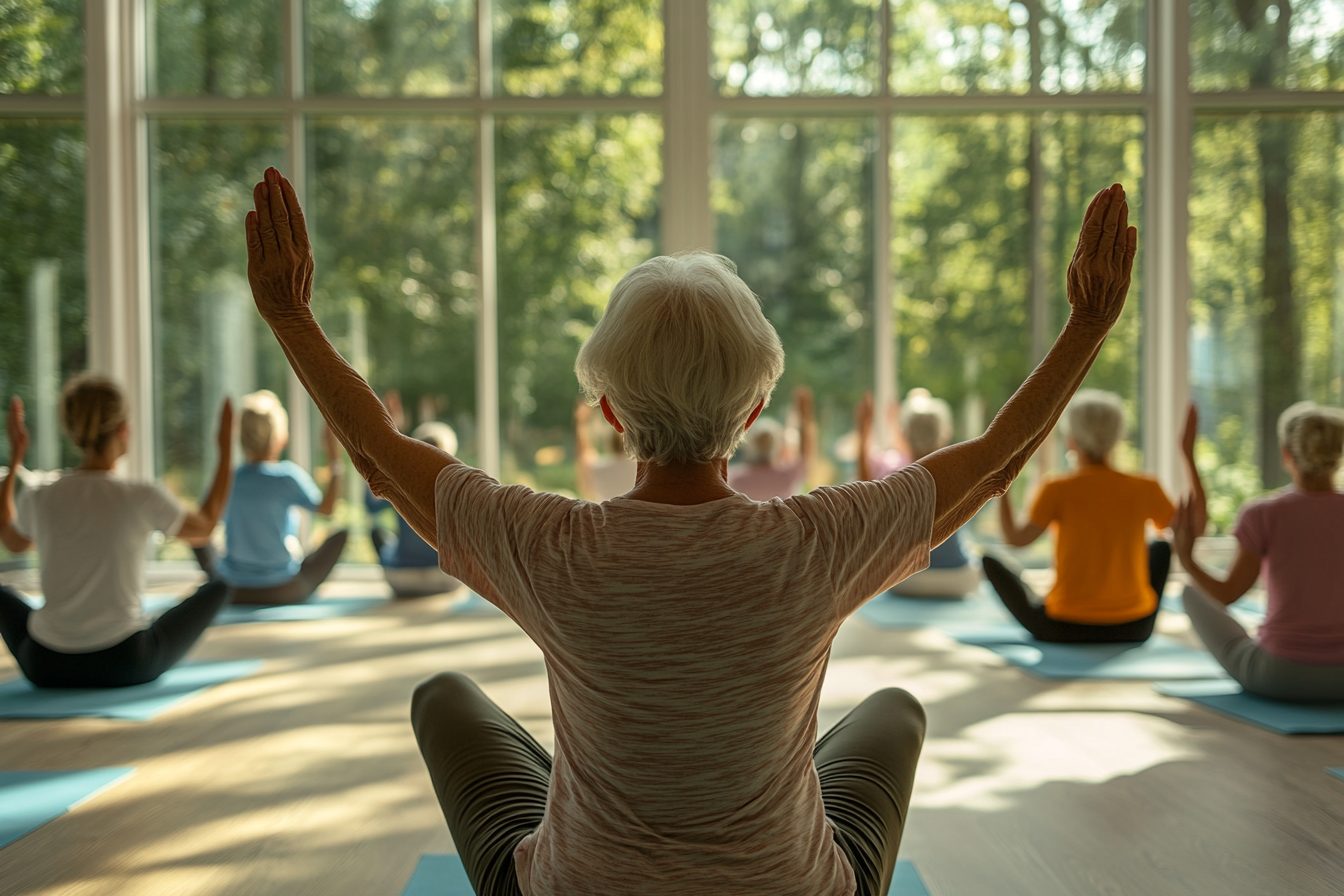 Адаптована йога для старшого віку